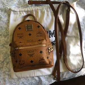 MCM Xmini Stark Bebe Boo Backpack